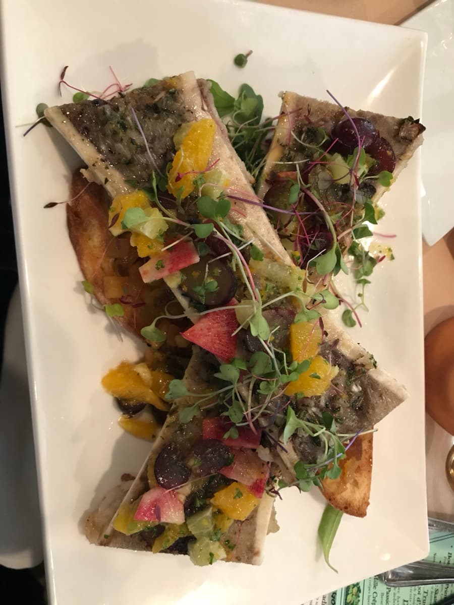 Roasted Bone Marrow with Citrus Gremolata