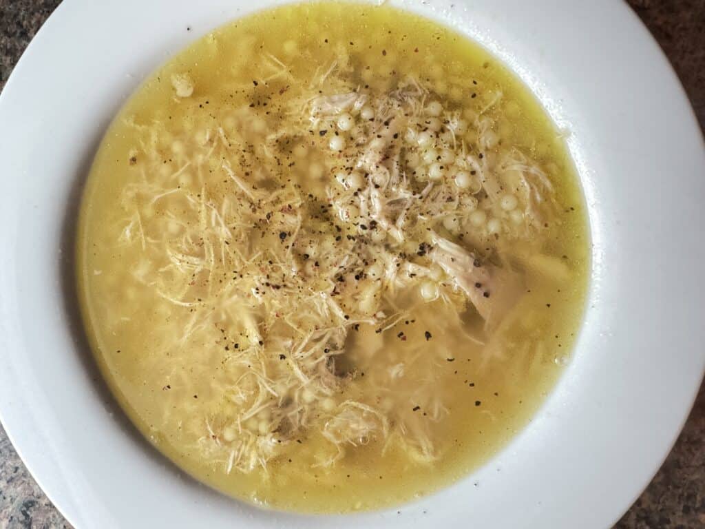 Bosnian Chicken Soup Italian Brodo Style